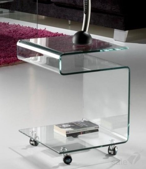 Beadle Crome Interiors Crystal Side Table