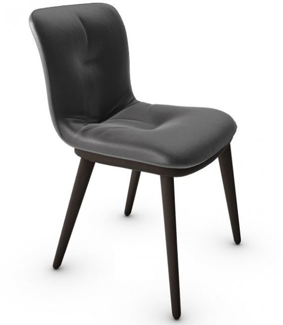 Calligaris Annie Extra Soft Padding Wooden Leg Made To Order Chair By Calligaris