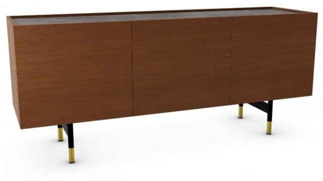 Calligaris Horizon 3 Door Storage Sideboard With High Legs Made To Order By Calligaris