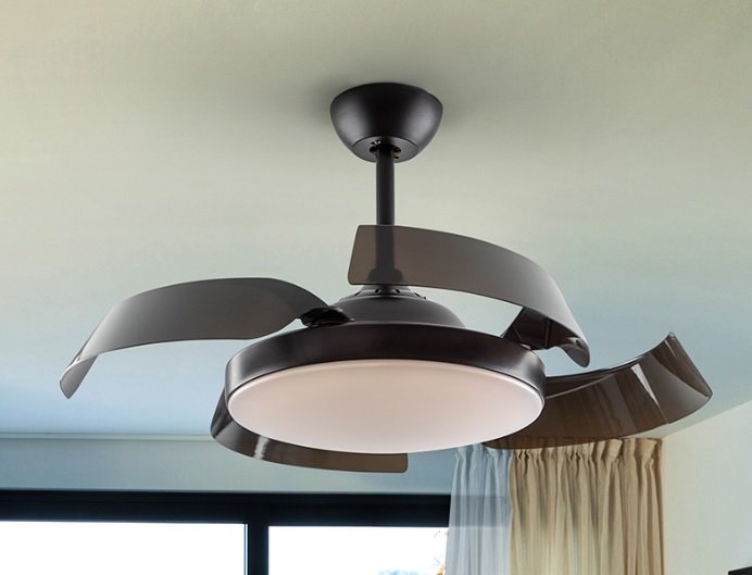 Beadle Crome Interiors Emmett Ceiling Fan Light