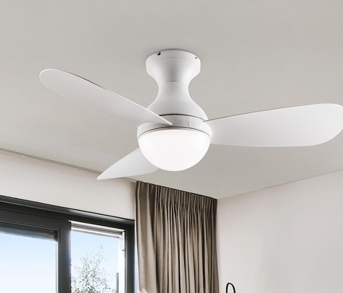 Beadle Crome Interiors Vivaan Ceiling Fan Light