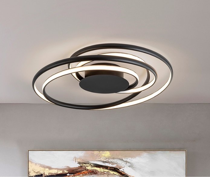Beadle Crome Interiors Diego Flush Ceiling Light