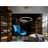 Beadle Crome Interiors Cylinder Suspended Ceiling Light