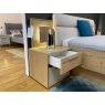 Beadle Crome Interiors Special Offers Andriana Kingsize Bed with 2 Bedside Chests and Panels with Lights Clearance