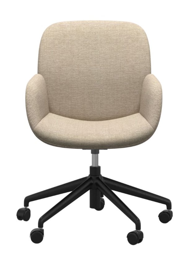Stressless Bay Low Back Home Office Chair Beadle Crome Interiors