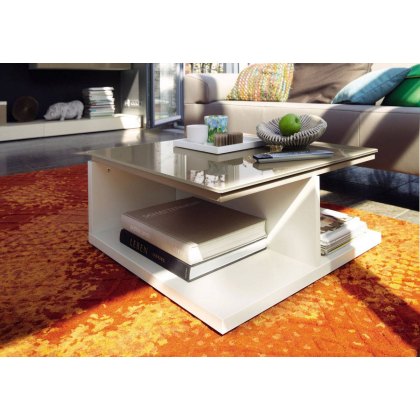 Hulsta Now Time CT18 Glass Top Coffee Table