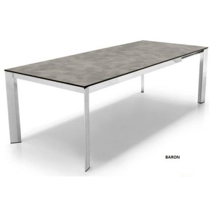 Baron 160x85cms Extending table Ceramic Top by Connubia
