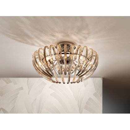 Temple Champagne Ceiling Light Non Dimmable Temple Champagne Ceiling Light Non Dimmable