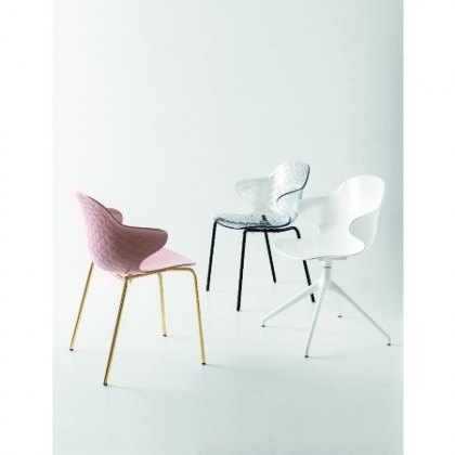 Saint Tropez Dining Chair With Metal Legs By Calligaris