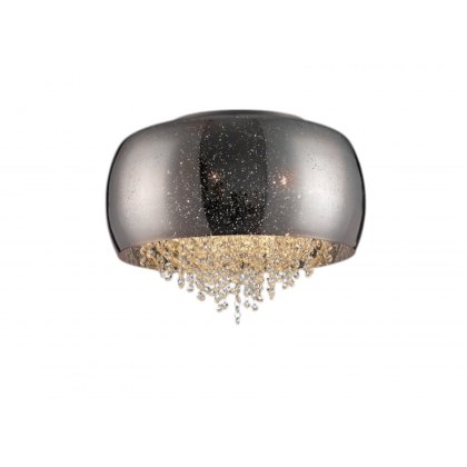 Cody Flush Chrome Ceiling Light