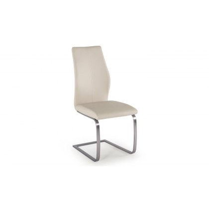 Arcalia chair with brushed steel base Arcalia chair with brushed steel base