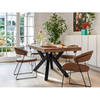 Mikado Wooden Top Table By Connubia Mikado Wooden Top Table By Connubia
