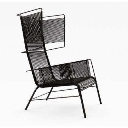 Fifty Black Outdoor/Indoor Chair