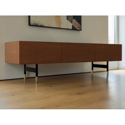 Horizon TV Stand with High Legs Made To Order By Calligaris