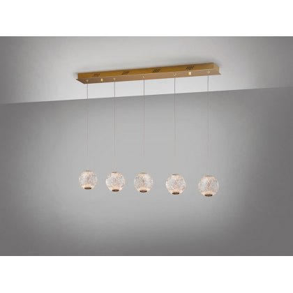 Adelynn 5 in a Row Pendant Light