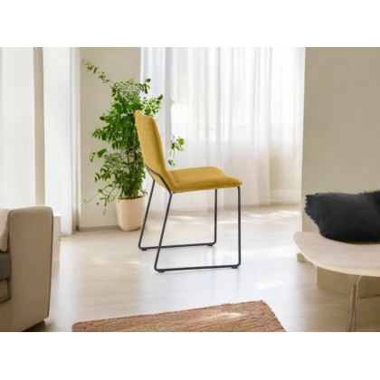 Ligne Roset Set of 2 Bend Dining Chairs