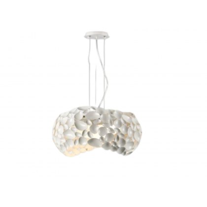 Dari Hanging Ceiling Light In Matt White
