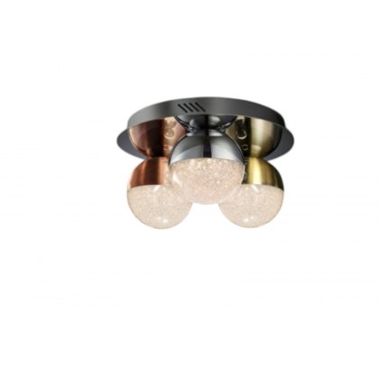 Globe Flush Ceiling Light Dimmable With Remote