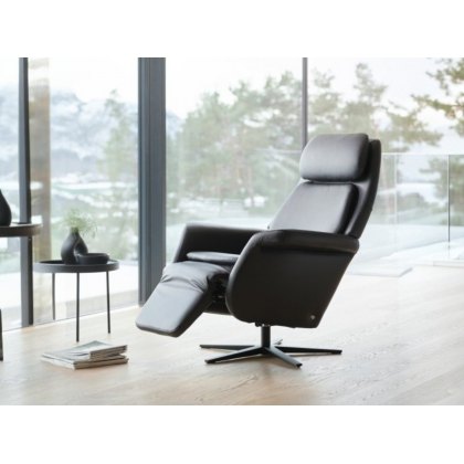 Stressless Sam with Upholstered Arms and Sirius Base Stressless Sam with Upholstered Arms and Sirius Base