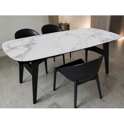 Abrey Ceramic Elliptical Top MTO Table By Calligaris