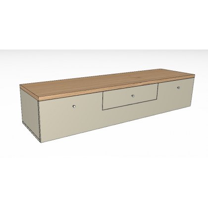 Hulsta Now Time TV Unit with Central Drawer