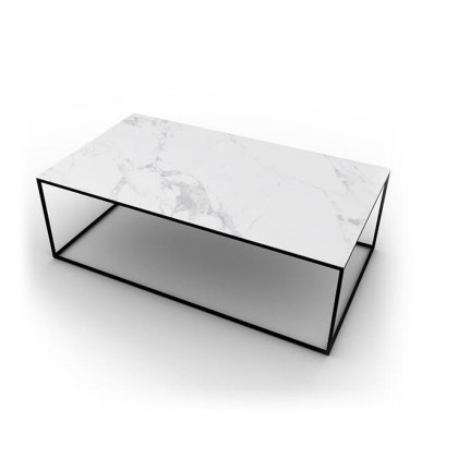 Calligaris Thin Coffee Table With Ceramic Top