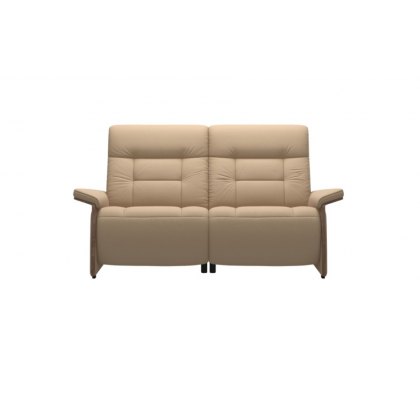 Stressless Mary 2 Seater Sofa With Wooden Arm and Recliners