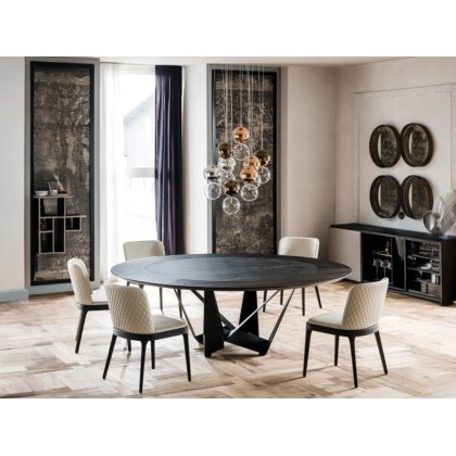 Skorpio Round Ker-Wood Table By Cattelan Italia Skorpio Round Ker-Wood Table By Cattelan Italia