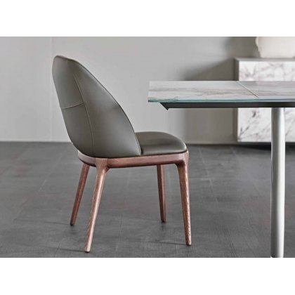 Mariel Chair With Wooden Legs By Cattelan Italia