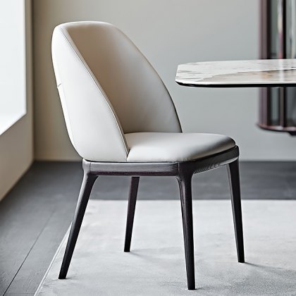 Mariel Chair With Wooden Legs By Cattelan Italia