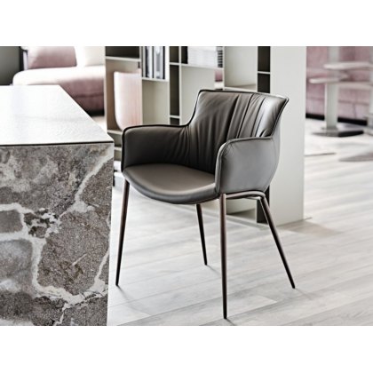 Rhonda Chair With Metal Legs By Cattelan Italia Rhonda Chair With Metal Legs By Cattelan Italia