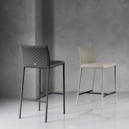 Norma Couture Bar Stool By Cattelan Italia