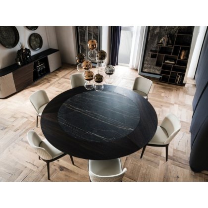 Atrium Round Ker-Wood Table By Cattelan Italia Atrium Round Ker-Wood Table By Cattelan Italia