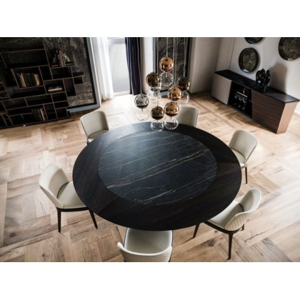Planer Round Ker-Wood Table By Cattelan Italia Planer Round Ker-Wood Table By Cattelan Italia