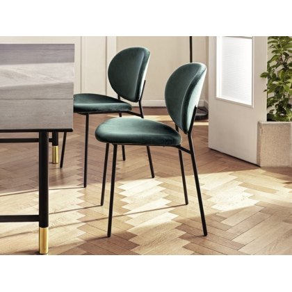 Ines Chair With A Metal Frame By Calligaris