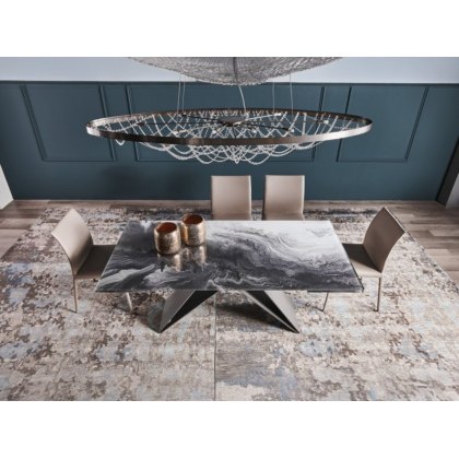 Premier Crystalart Drive Extending Table By Cattelan Italia Premier Crystalart Drive Extending Table By Cattelan Italia