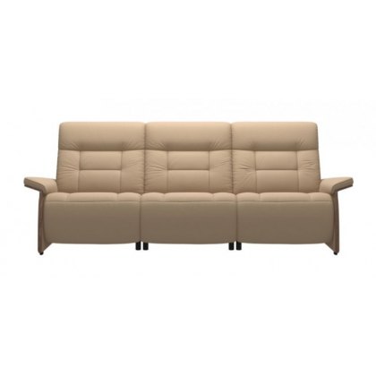 Stressless Mary 3 Seater Sofa With Wooden Arm