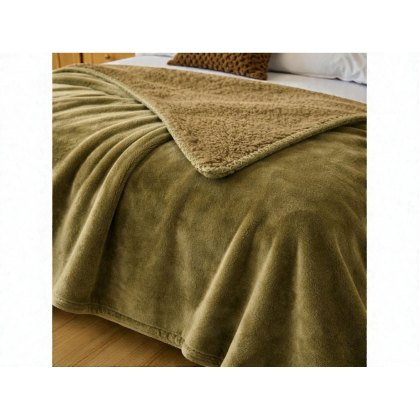 Cosy Olive Throw Cosy Olive Throw