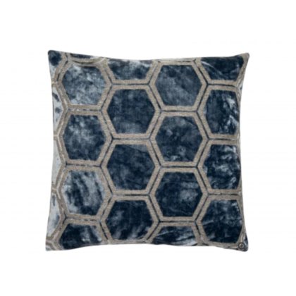 Large Ivor Blue Cushion Large Ivor Blue Cushion