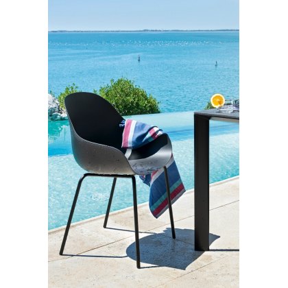 Academy CB2181-E Outdoor Dining Chair By Connubia