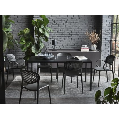 Iron CB4809-FR 160. Rectangular Outdoor Table By Connubia Iron CB4809-FR 160. Rectangular Outdoor Table By Connubia