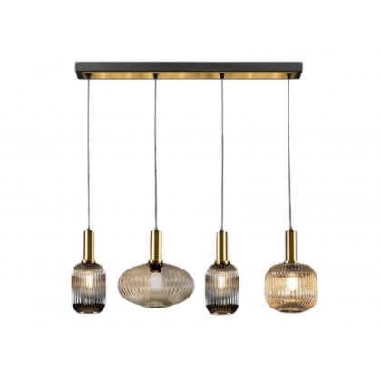Nyla 4 Lights In A Line Pendent
