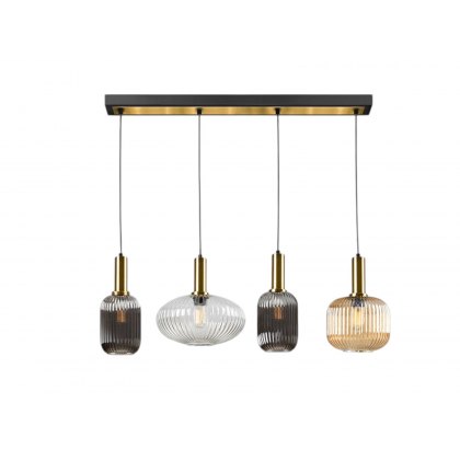Nyla 4 Lights In A Line Pendent