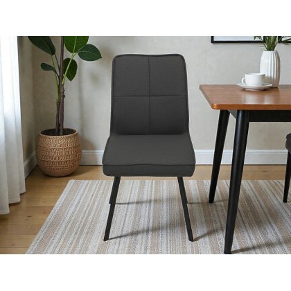 Layla Dining Chair in Leather Layla Dining Chair in Leather