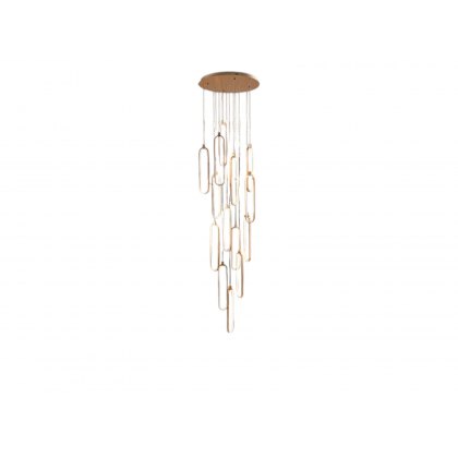 Tucker 14 Lamp Light In Rose Gold