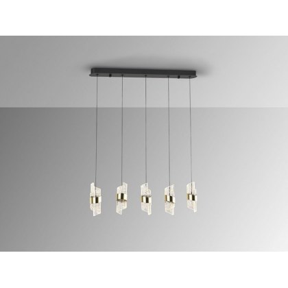 Iesha 5  In A Row Pendant Light Iesha 5  In A Row Pendant Light