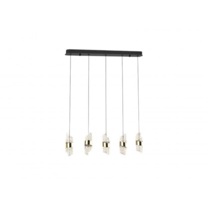 Iesha 5  In A Row Pendant Light