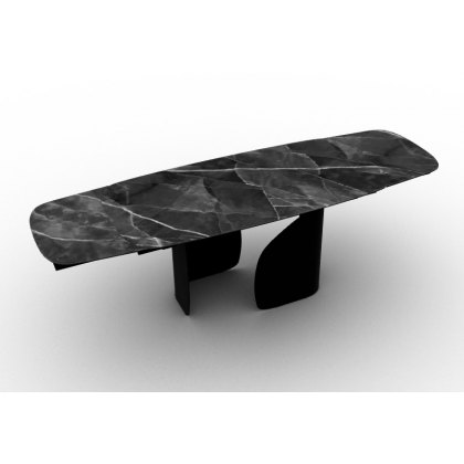 Twins Small Extending Ceramic Table CS4153-S 165 By Calligaris
