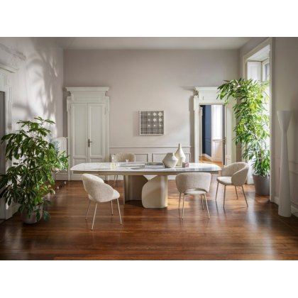 Twins Small Extending Ceramic Table CS4153-S 165 By Calligaris Twins Small Extending Ceramic Table CS4153-S 165 By Calligaris