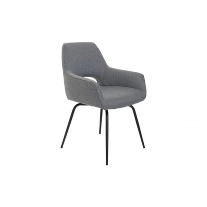 Ivy Metal Leg Dining Chair in Fabric Ivy Metal Leg Dining Chair in Fabric